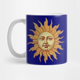 Retro Vintage Aesthetic Sun Mug